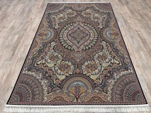 Farahan 3843 Черный-бежевый